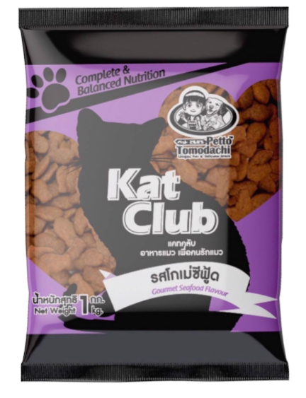 Kat Club Gourmet Seafood Flavour Cat Food 1kg